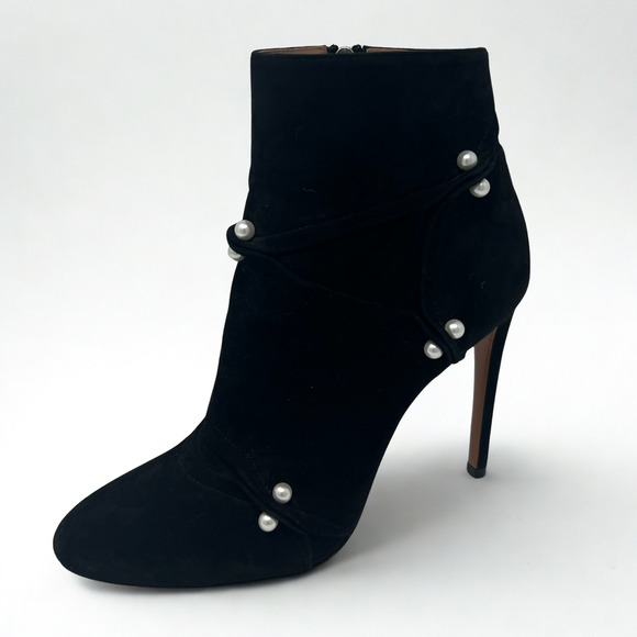 Alaïa Suede Booties - Picture 2 of 3